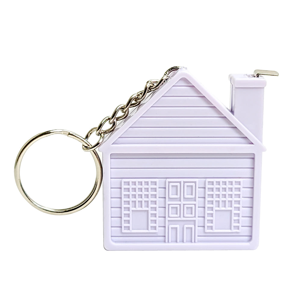 MI-305HS  HOUSE SHAPE MEASURING TAPE KEYCHAIN