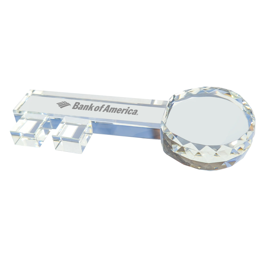 1052 Key C-1052 CRYSTAL KEY PAPERWEIGHT – Minya Collections