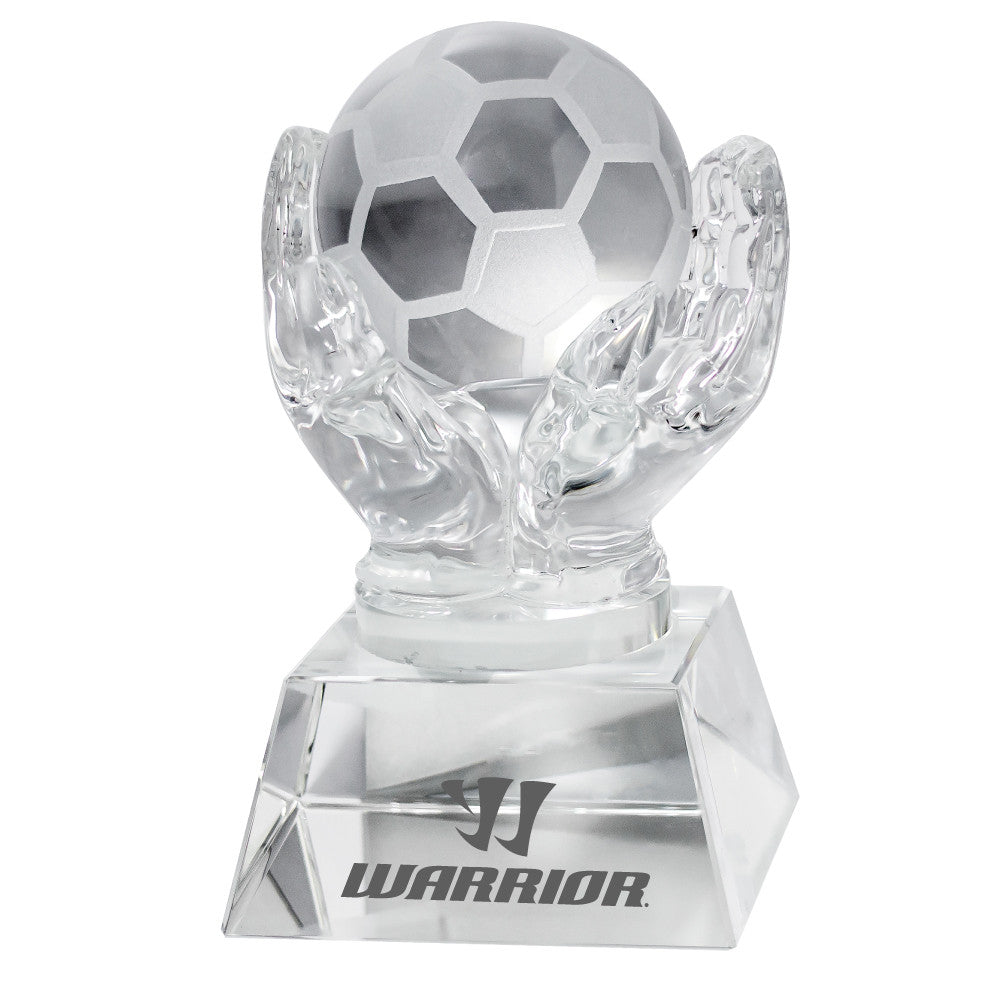 C-1392SO  CRYSTAL HANDS HOLDING SOCCER BALL