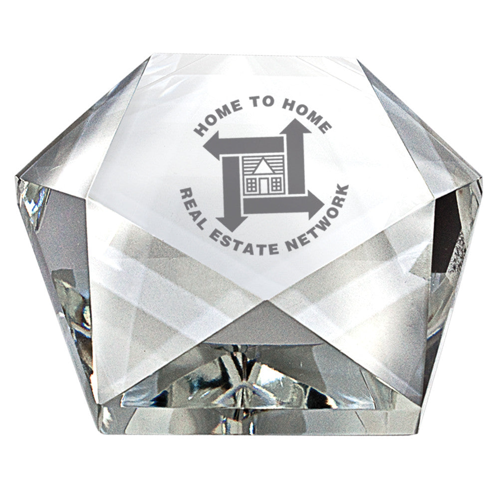 C-360  CRYSTAL STAR PAPERWEIGHT