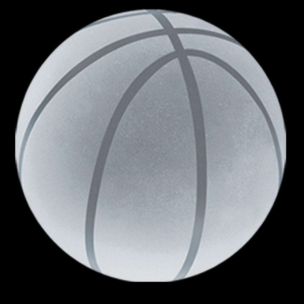 C-600 BK  CRYSTAL BASKETBALL PAPERWEIGHT