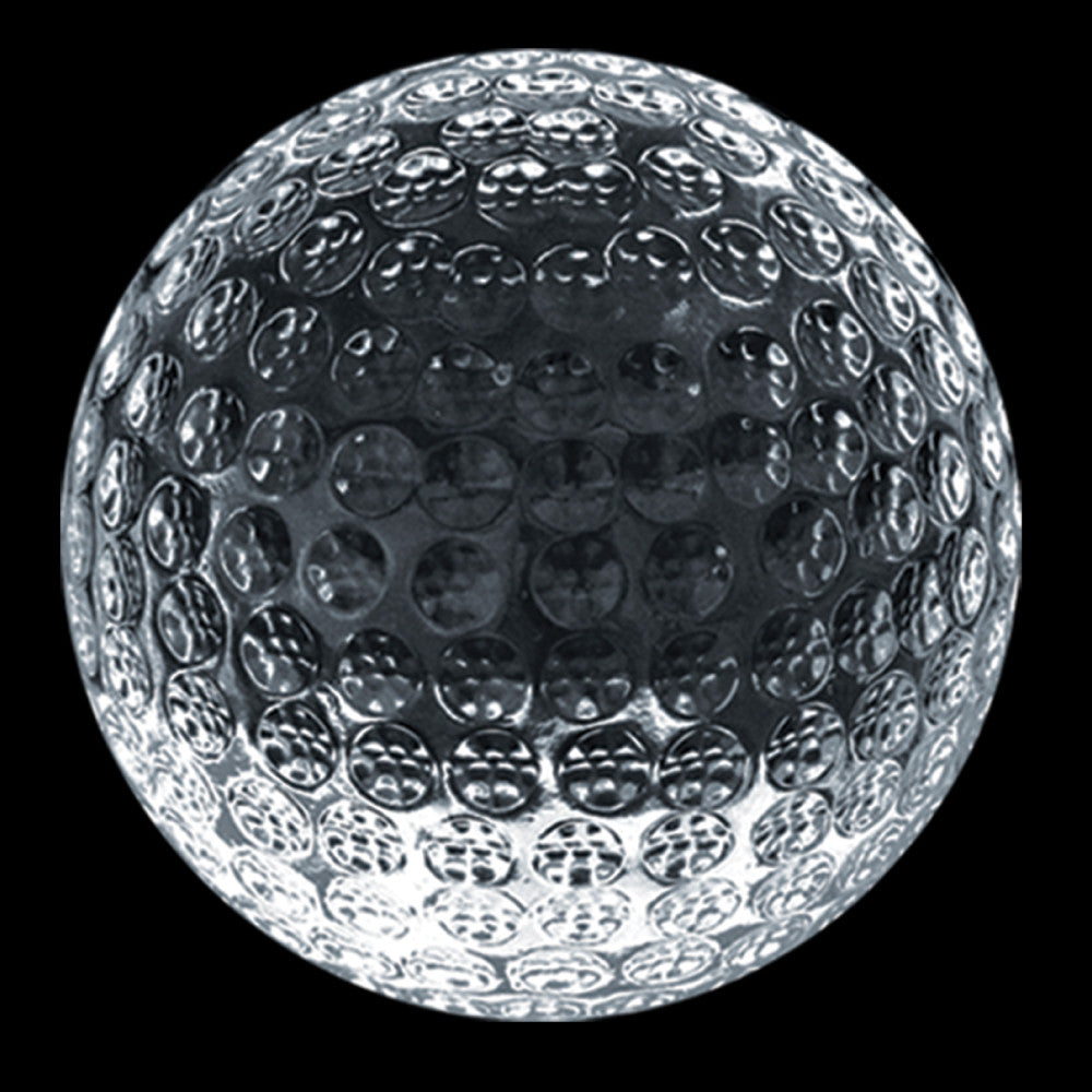 C-600 GO  CRYSTAL GOLF PAPERWEIGHT
