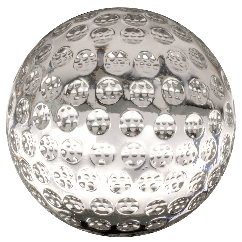 C-600 GO  CRYSTAL GOLF PAPERWEIGHT