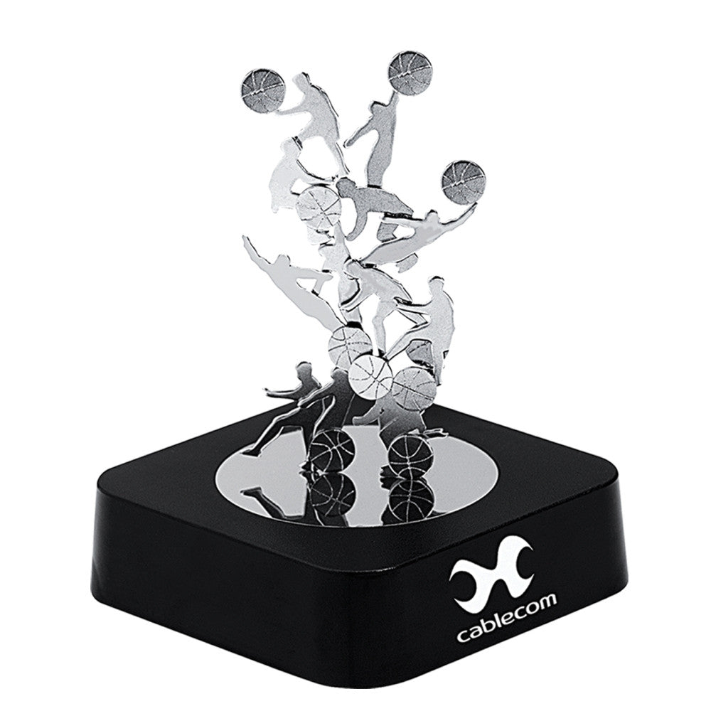 MI-0108BK  BASKETBALL MAGNETIC SCULPTURE BLOCK