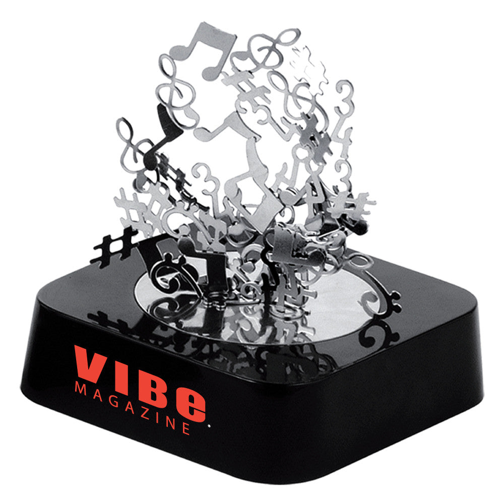 MI-0108MN  MUSIC NOTES MAGNETIC SCULPTURE BLOCK