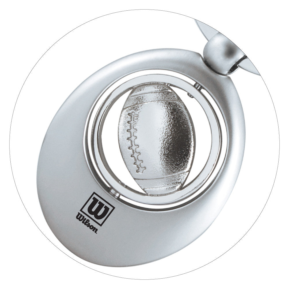 MI-0186FO  FOOTBALL SWIVEL SPORTS KEY CHAIN