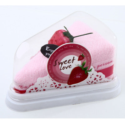MI-088ST  STRAWBERRY TOWEL CHEESECAKE