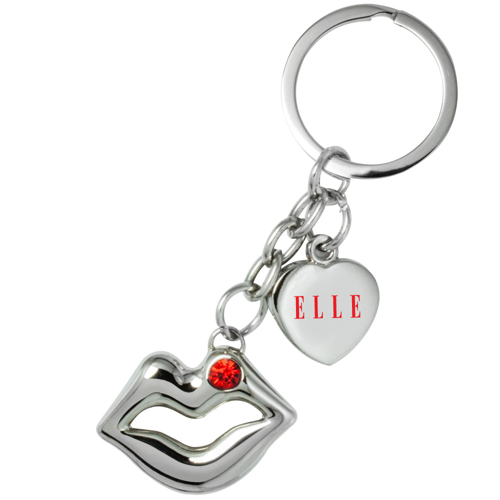 MI-1006  METAL LIPS JEWELRY KEYCHAIN