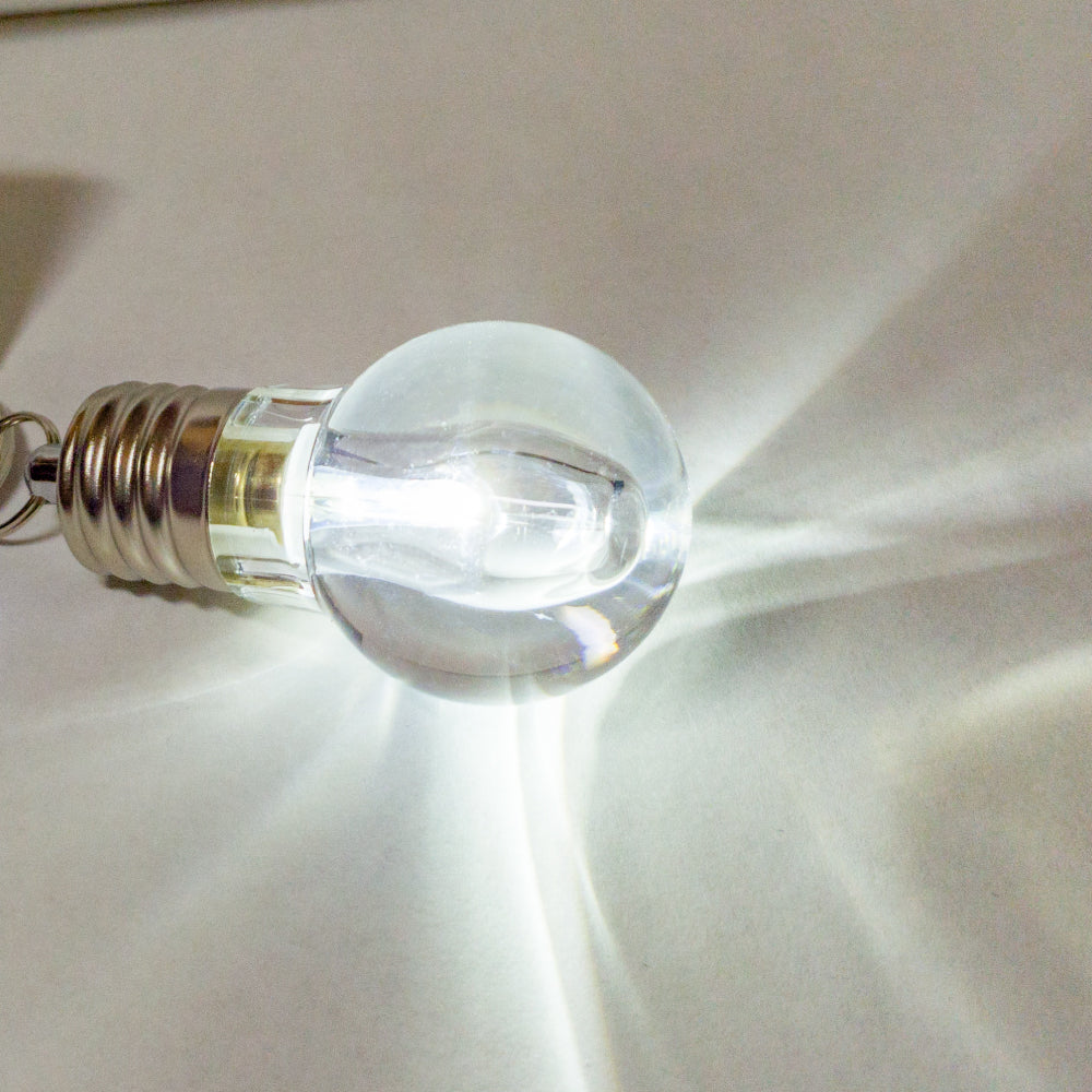 MI-1007  MINI LIGHT BULB KEY CHAIN