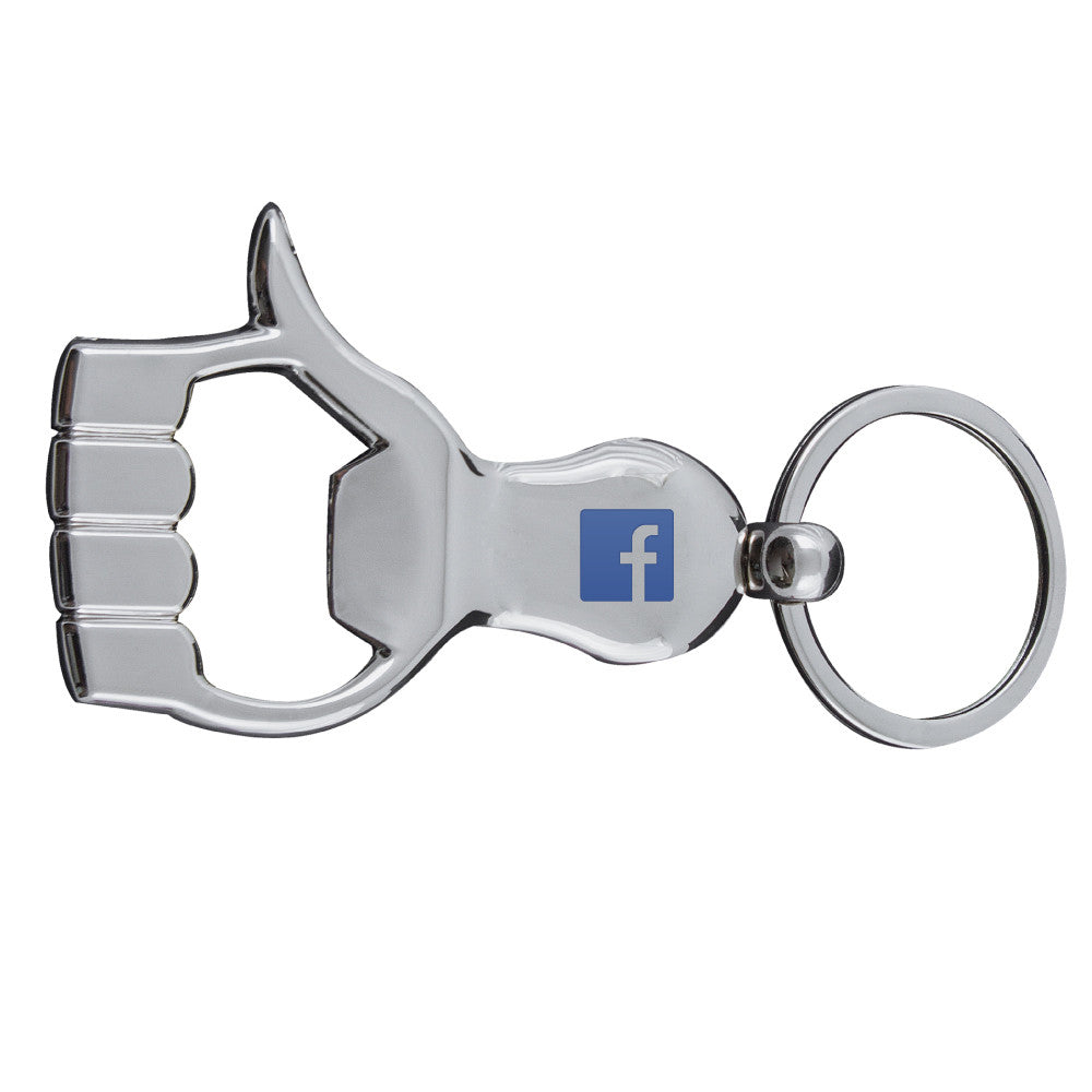 MI-1035  THUMBS UP BOTTLE OPENER KEYCHAIN