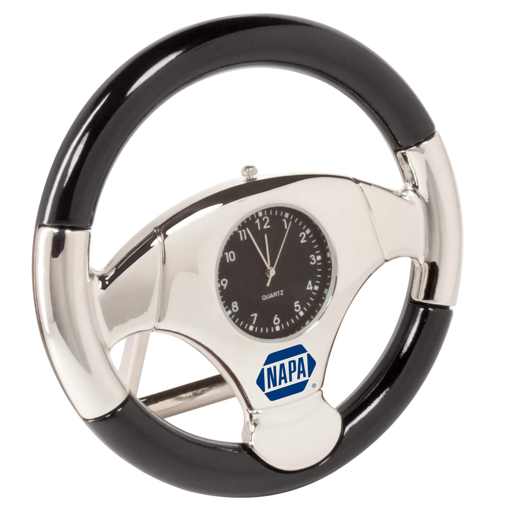 MI-1101M  METAL STEERING WHEEL CLOCK