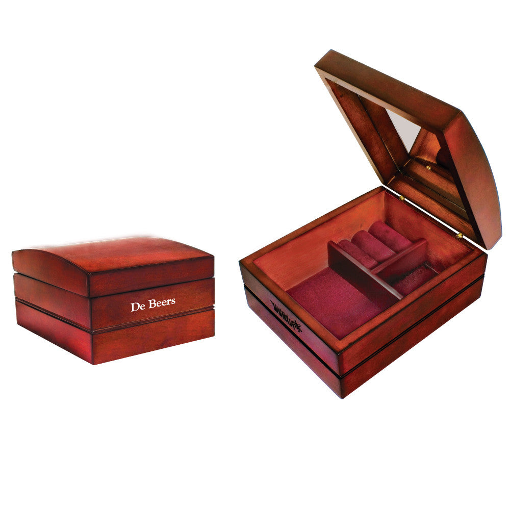 MI-112W  WOODEN JEWELRY BOX