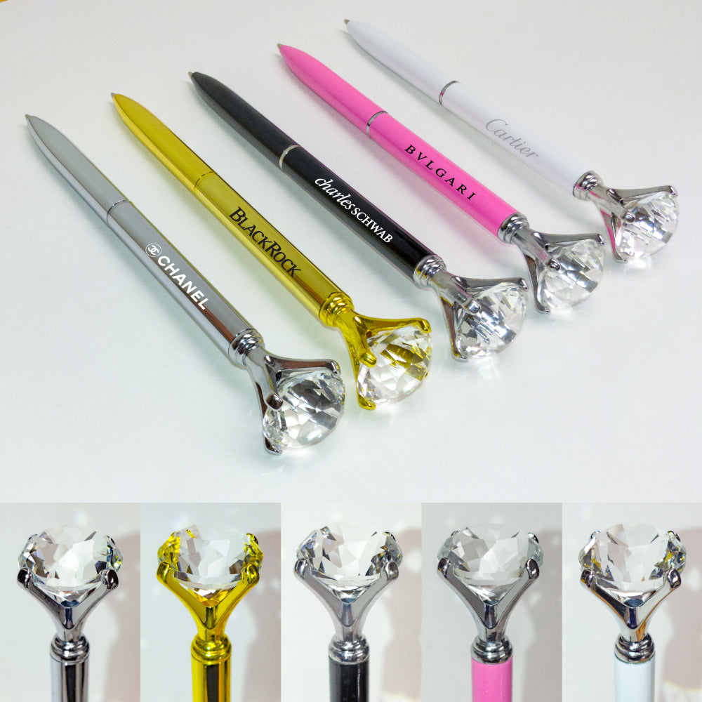 MI-138  METAL TWIST DIAMOND PEN