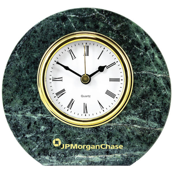 MI-1456  MARBLE ROUND CLOCK