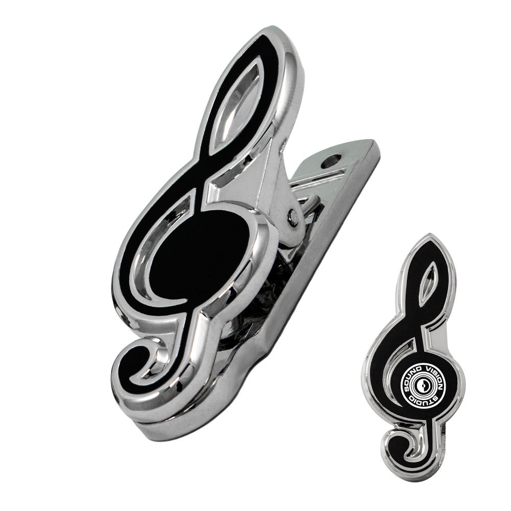 MI-1467  TREBLE CLEF MAGNETIC CLIP