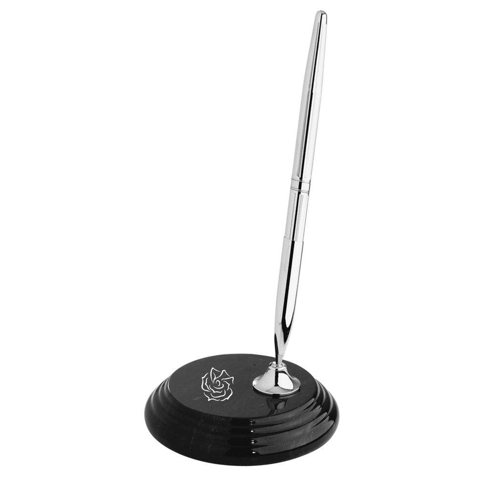 MI-1600  MARBLE PEN STAND WITH ONE PEN
