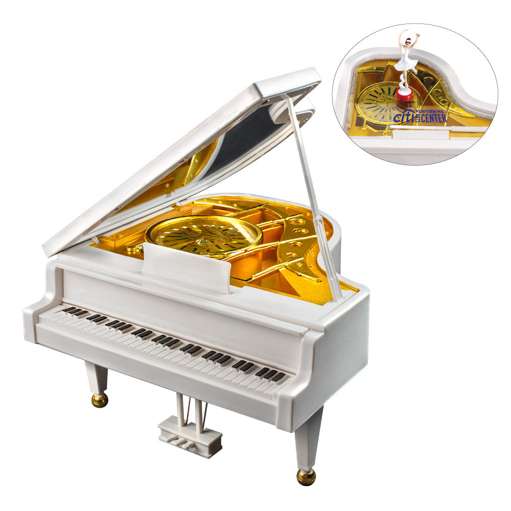 MI-2012  PIANO W/ BALLERINA MUSIC BOX