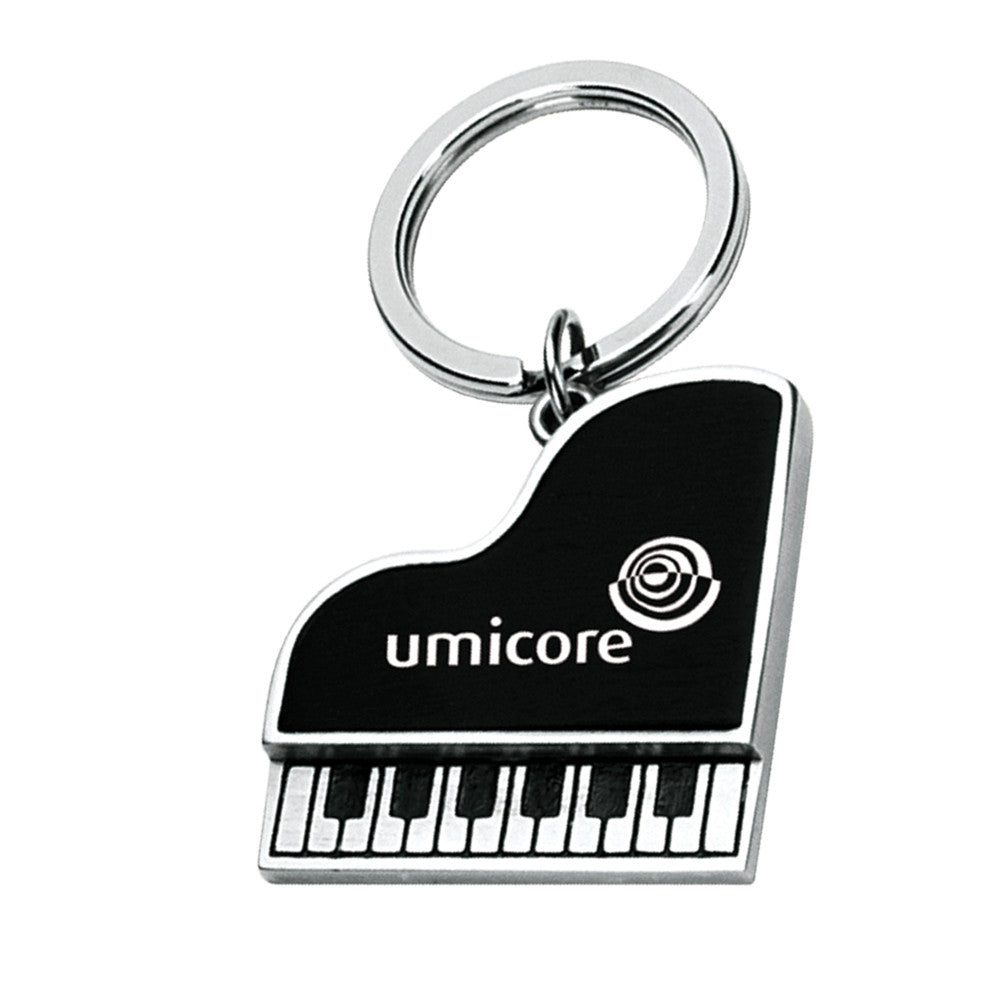 MI-3416  METAL PIANO SHAPE KEY CHAIN