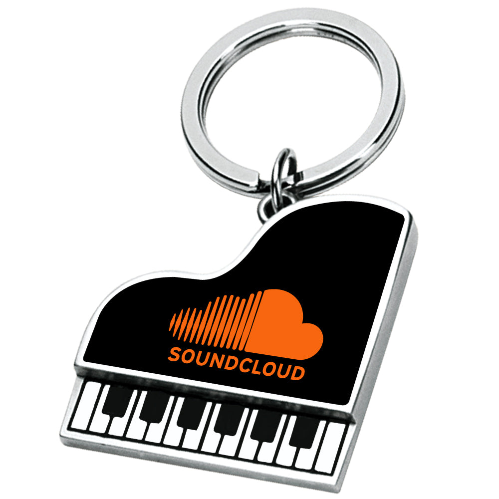 MI-3416  METAL PIANO SHAPE KEY CHAIN