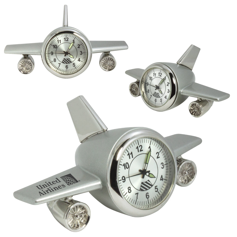 MI-3627  ALTIMETER AIRPLANE DESK CLOCK