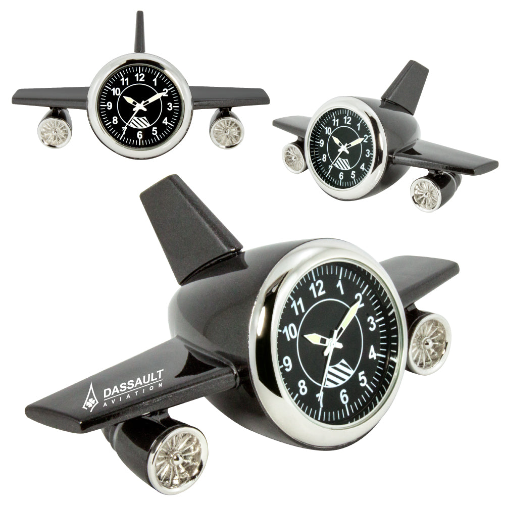 MI-3627  ALTIMETER AIRPLANE DESK CLOCK