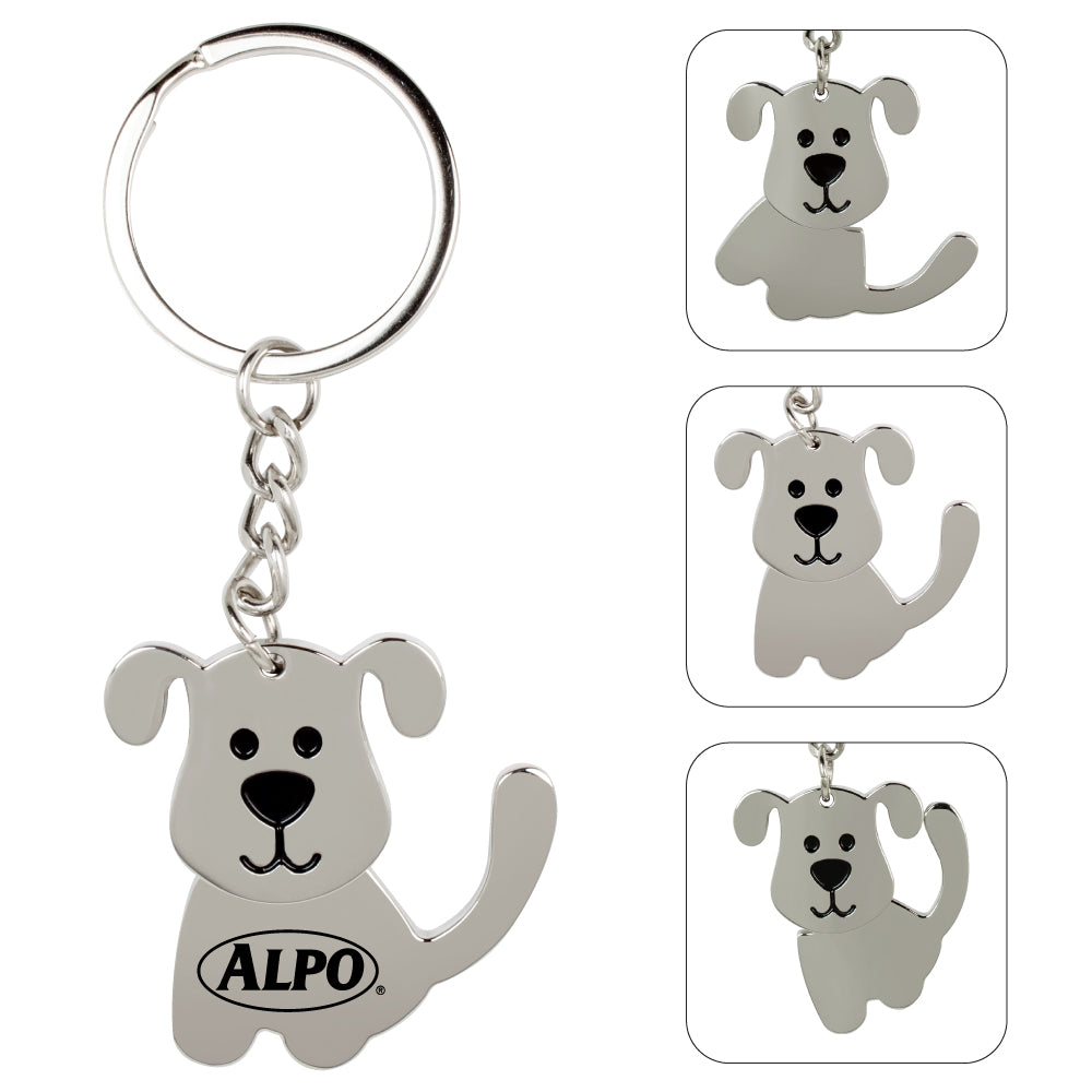 MI-388  SWINGING DOG KEYCHAIN