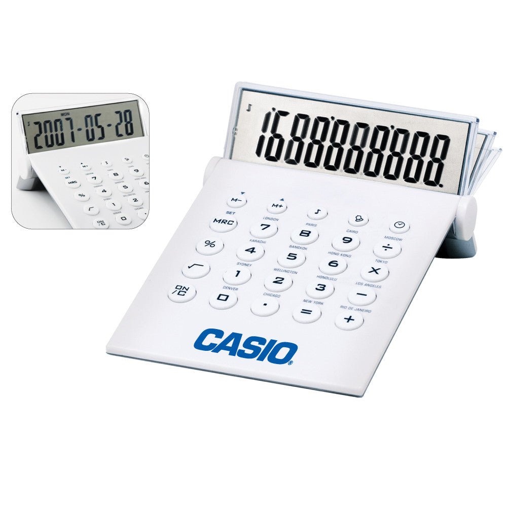 MI-4232  DESKTOP CALCULATOR & WORLD TIME CLOCK