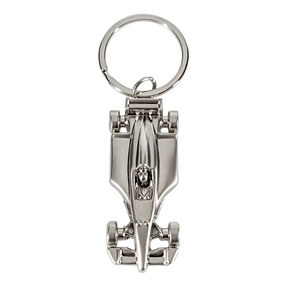 Coach Black Metal Muscle Race Car Key Ring Chain Fob 64255 for sale online