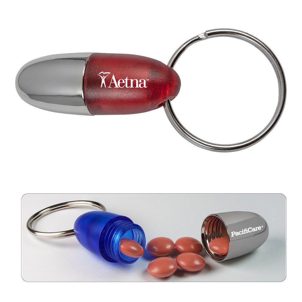 MI-6271  PILL HOLDER KEYCHAIN