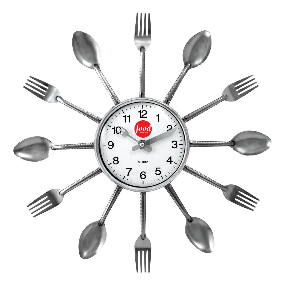 MI-7127  FORK & SPOON CLOCK