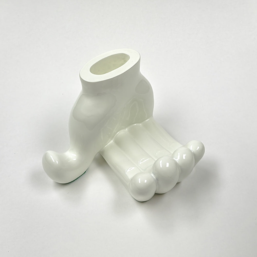 MI-9622C  HANDS OPEN CERAMIC CARD HOLDER & PEN SET