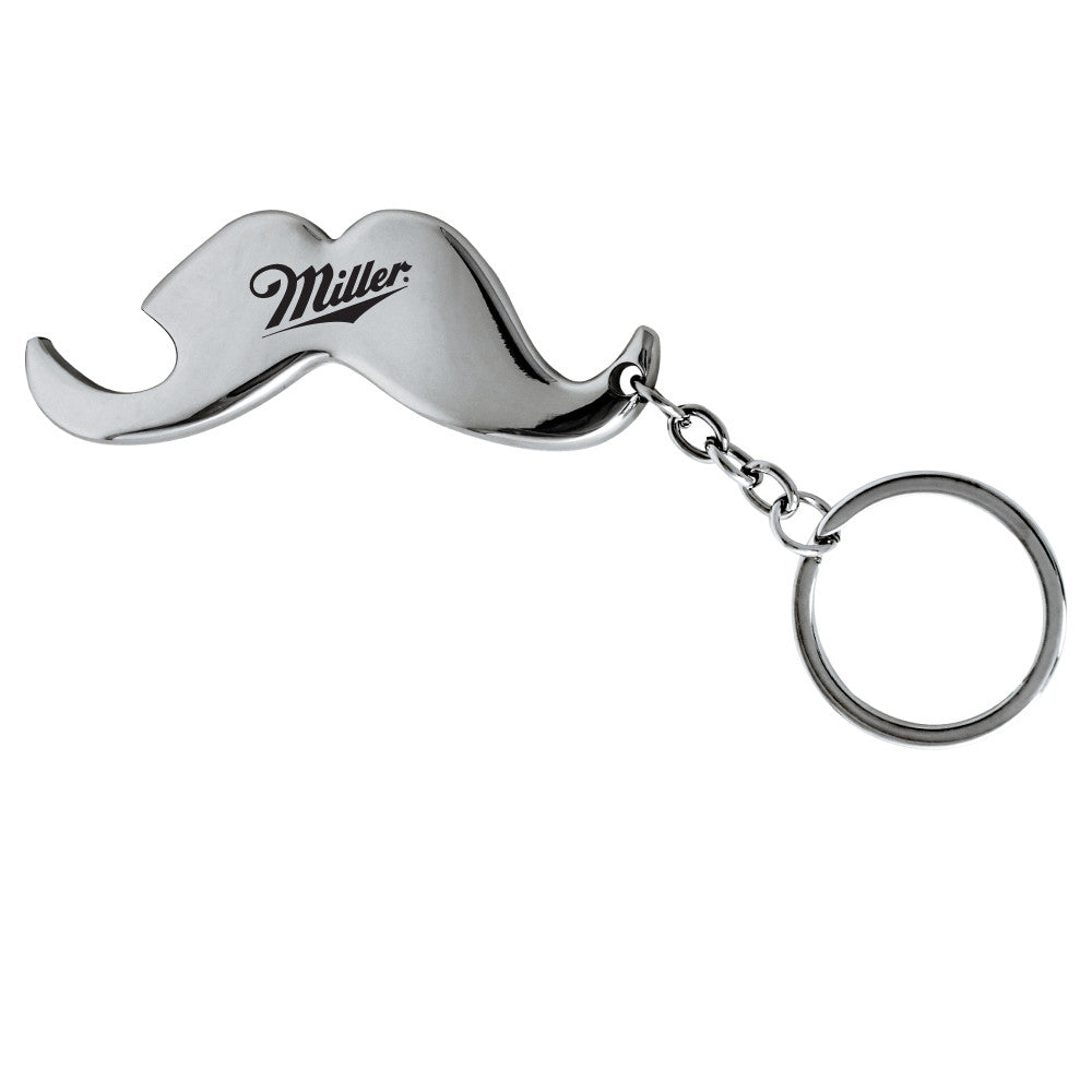 MI-1509  MUSTACHE BOTTLE OPENER KEYCHAIN