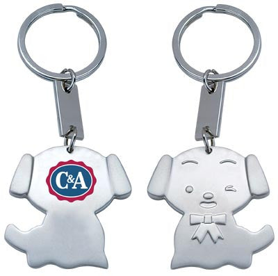 MI-3378  METAL DOG KEY CHAIN