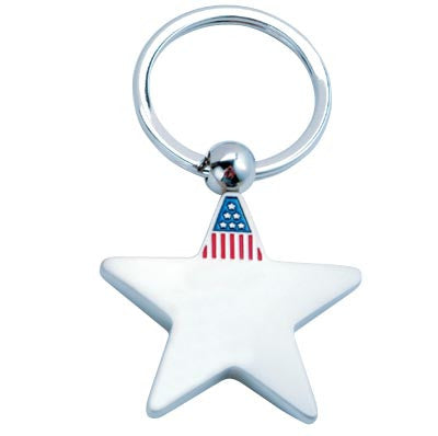 MI-4041  METAL AMERICAN FLAG KEY CHAIN